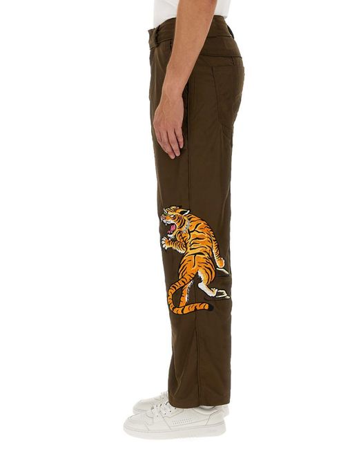 Market Brown Pants "Tiger" for men