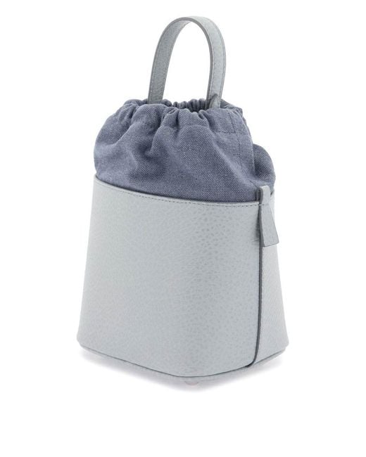 Maison Margiela Blue 5Ac Bucket Bag