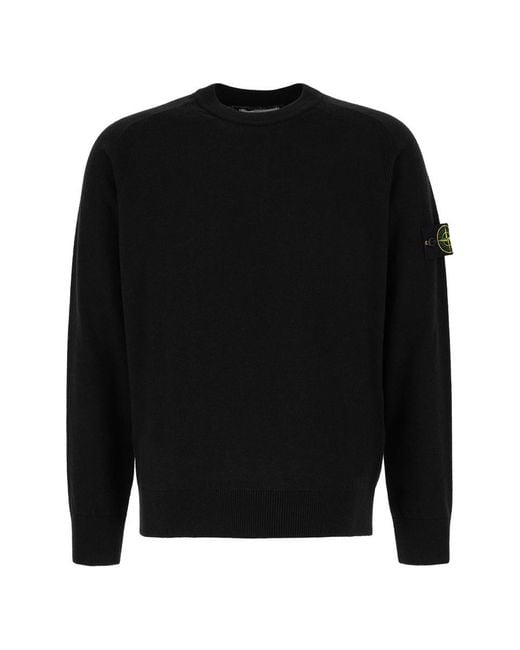 Stone Island Black Knitwear for men