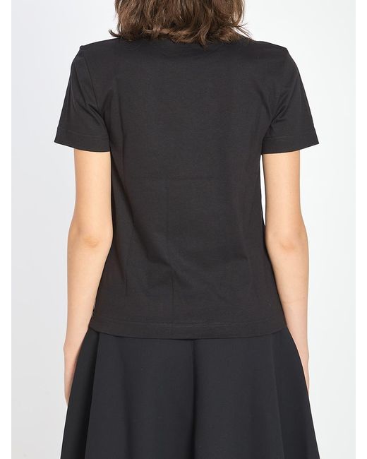 Jacquemus Black "Gros Grain" Short-Sleeved T-Shirt