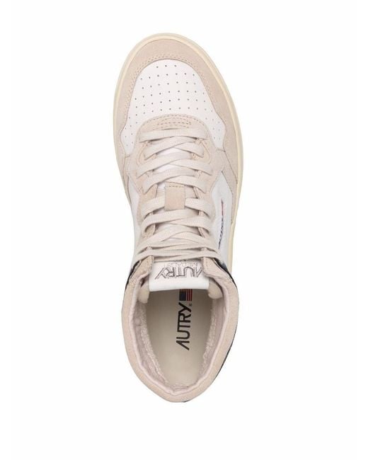 Autry White 'medalist Mid' Sneakers for men