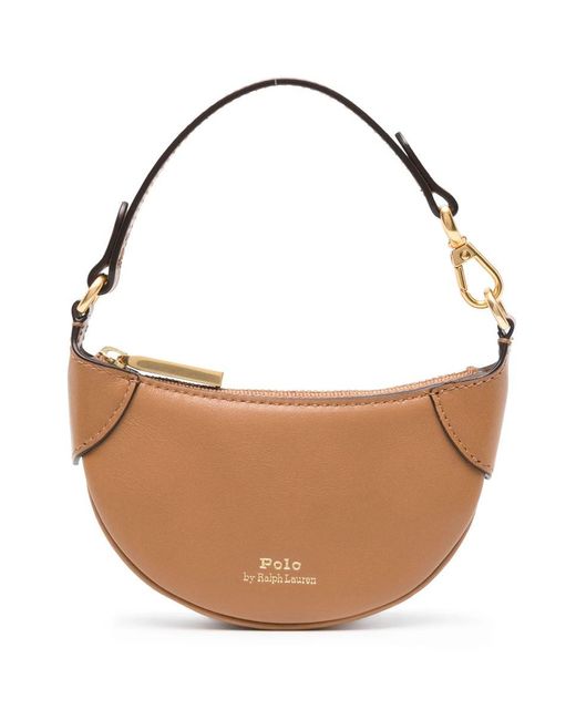 Ralph Lauren Brown Polo Id Card Case