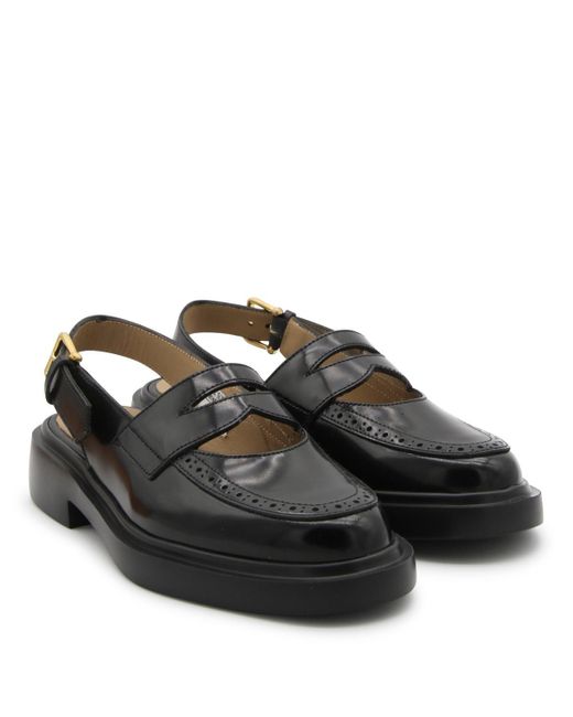 Thom Browne Black Flat Shoes