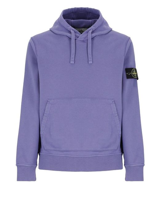 Stone Island Sweaters Purple for men