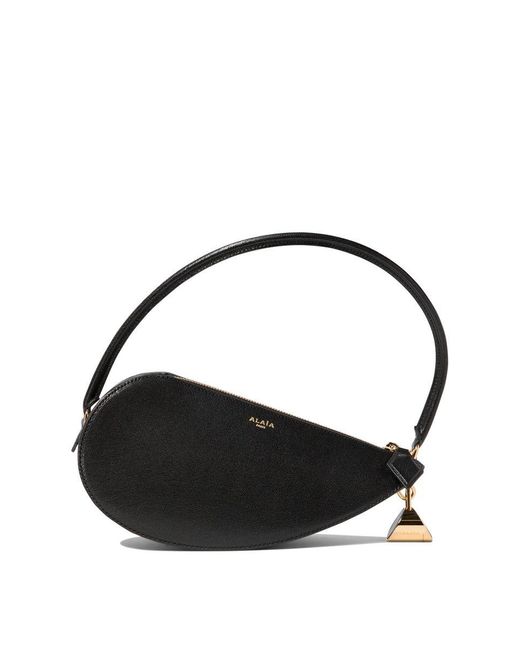 Alaïa Black "le Demi-cœur" Shoulder Bag