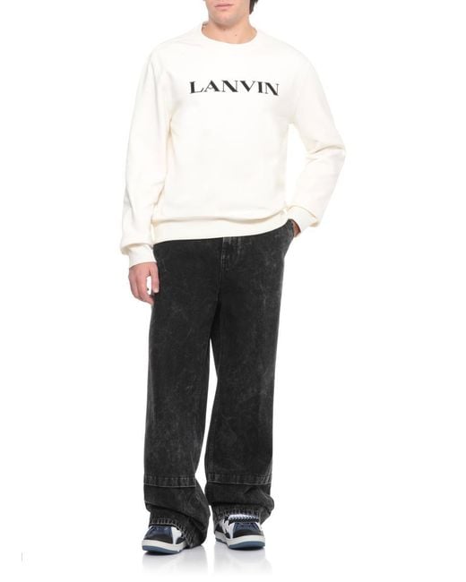 Lanvin White Sweaters for men
