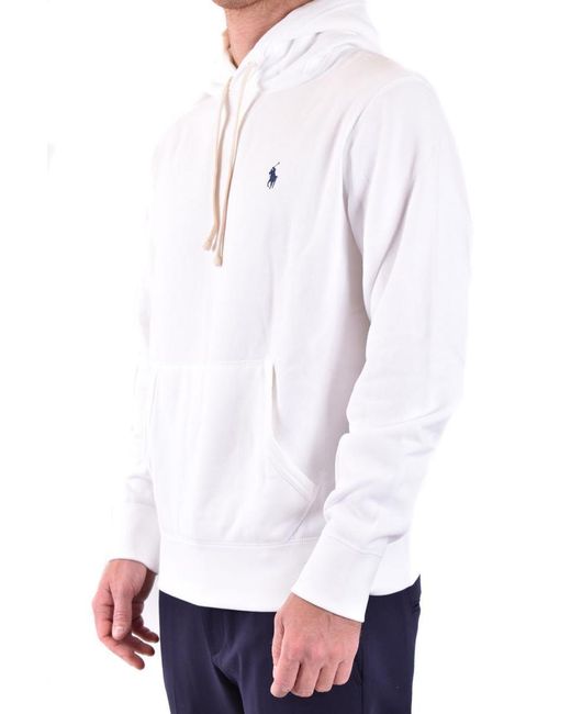 Polo Ralph Lauren White Sweatshirts