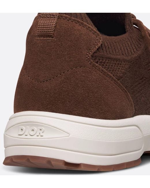 Dior Brown Sneakers Shoes for men