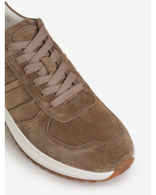 Bally Brown Suede Leather Sneakers for men