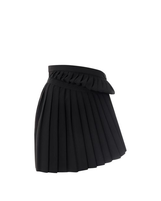 MM6 by Maison Martin Margiela Black Skirts