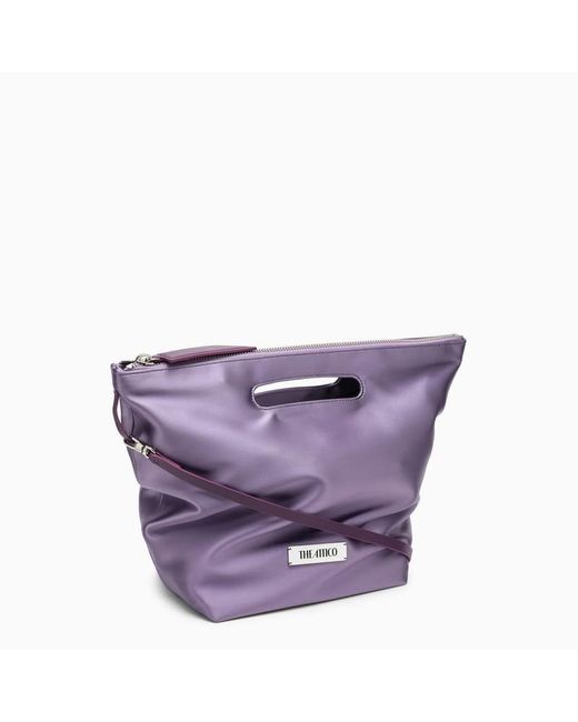 The Attico Purple Via Dei Giardini 30 Lilac Tote Bag