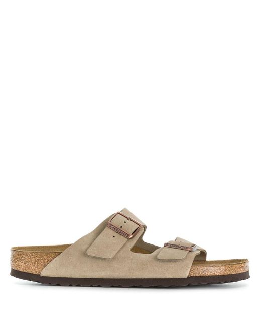 beige birkenstocks