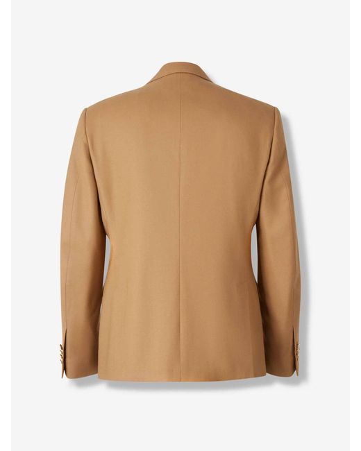 Lardini Natural Straight Virgin Wool Blazer for men