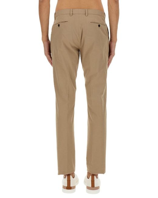 Zegna Natural Tailored Straight Leg Pants for men