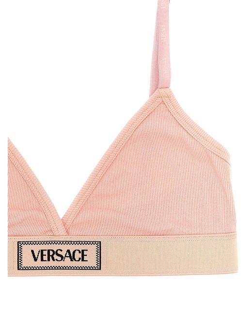Versace Pink '90S Vintage' Bra