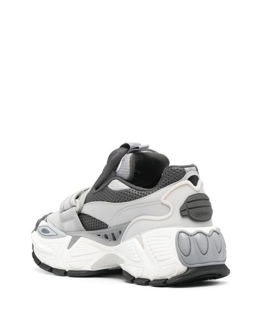 Off-White c/o Virgil Abloh White Off- Glove Panelled Slip-On Sneakers