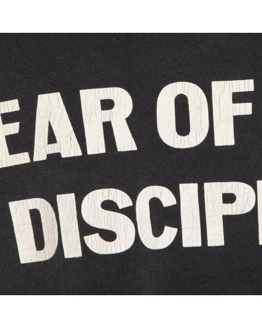 Fear Of God Black Cotton T-shirt for men