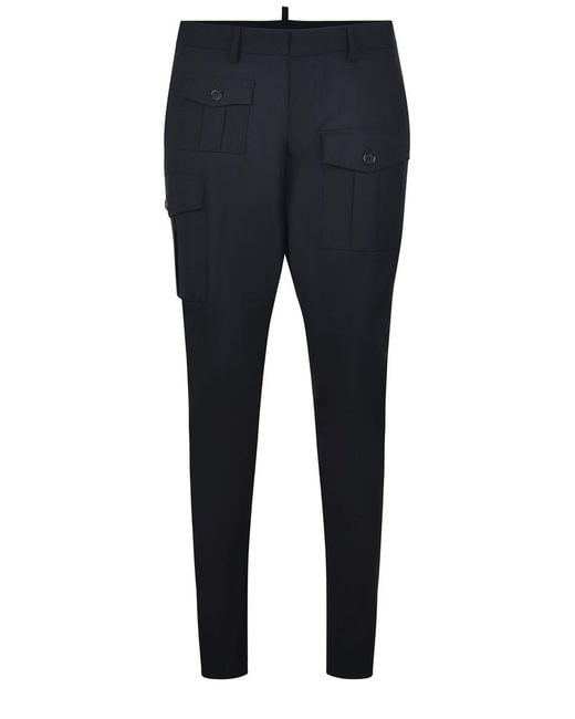 DSquared² Blue Trousers for men