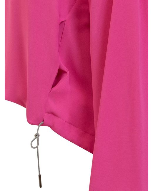 Fabiana Filippi Pink V-Neck Jacket