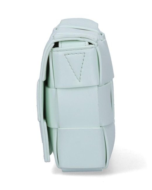 Bottega Veneta Blue Cassette Small Crossbody Bag for men