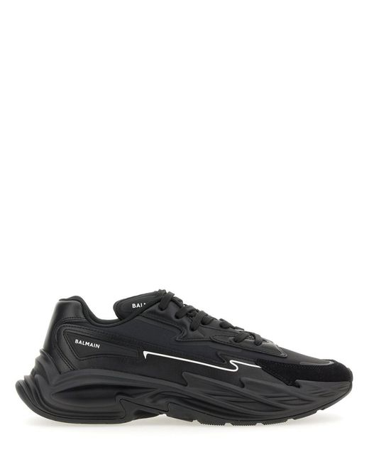 Balmain Black Sneaker "b-dr4g0n" for men