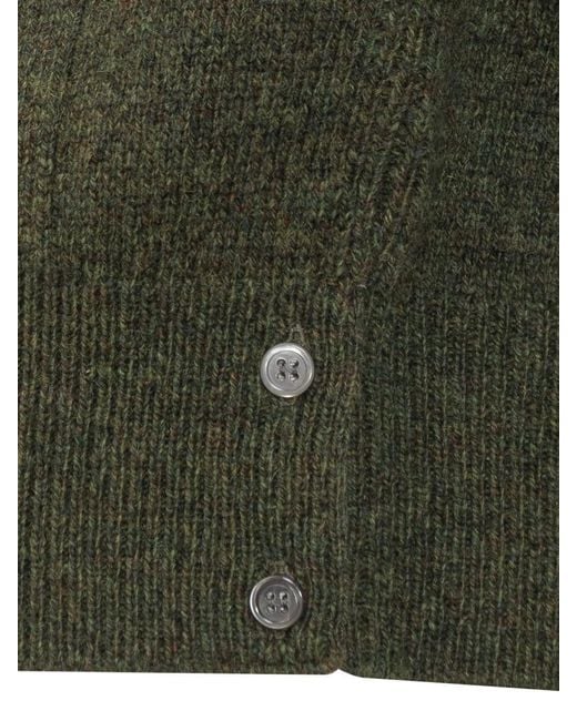 Thom Browne Green Cardigan for men