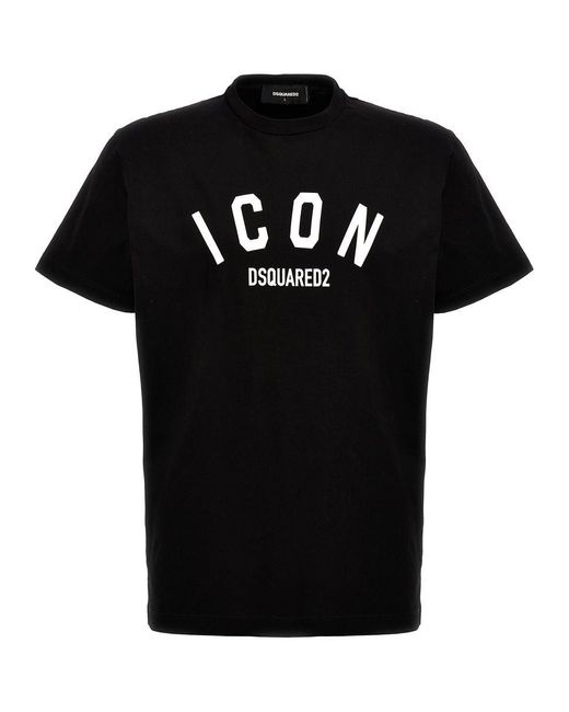 DSquared² Black Be Icon T-shirt for men