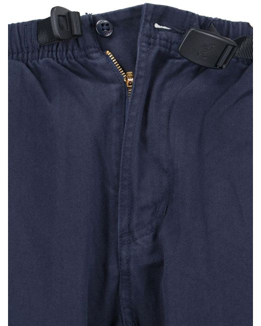 Gramicci Blue Straight Pants for men