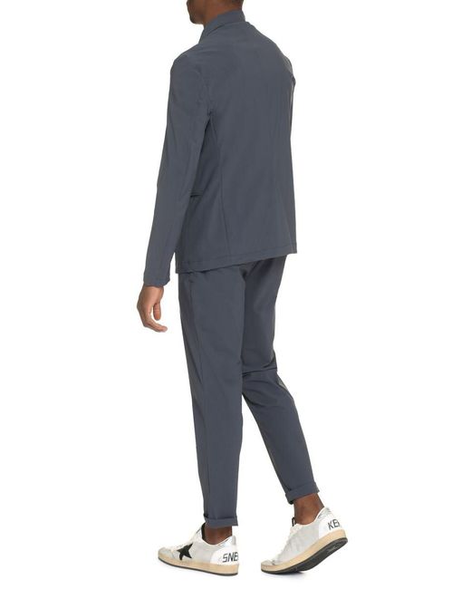 THE (Alphabet) Blue The (alphabet) The (jacket) - Single-breasted Two-button Jacket for men