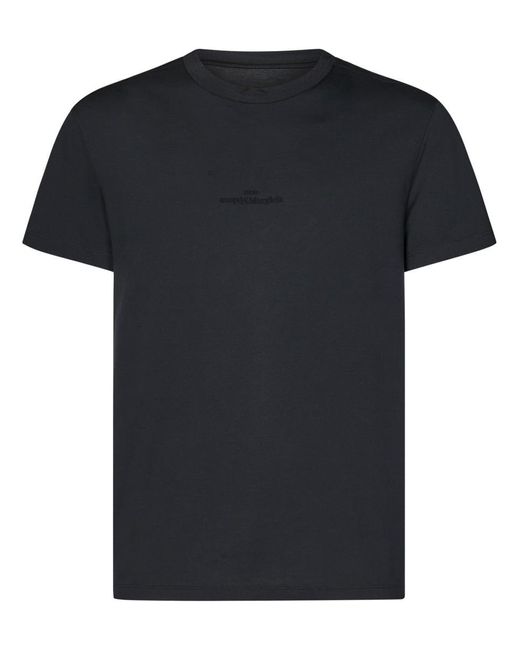 Maison Margiela Black T-Shirt for men