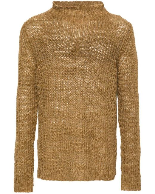 Dries Van Noten Brown Milla 8709 M.k.sweater Cog for men
