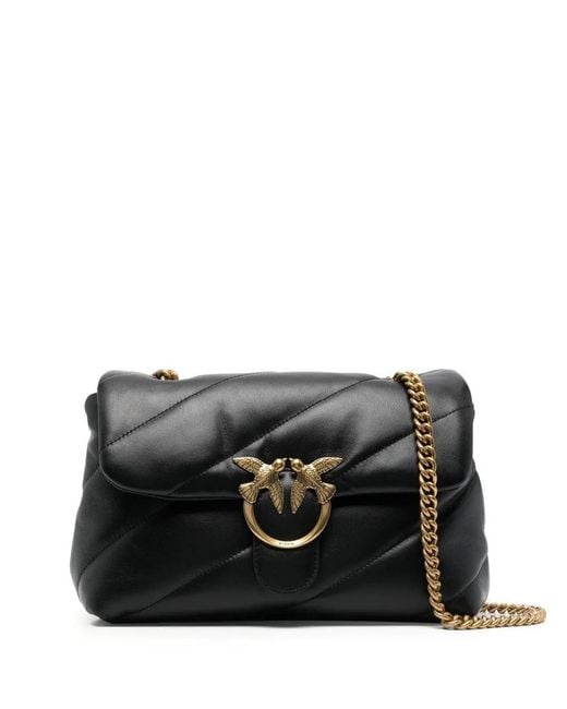 Pinko Black Love Puff Classic Cl Sheep Nap
