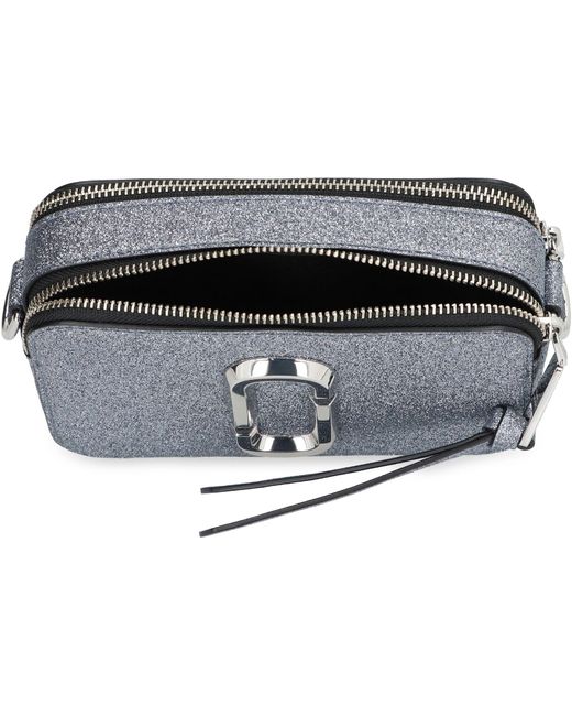 Marc Jacobs Gray The Snapshot Leather Camera Bag