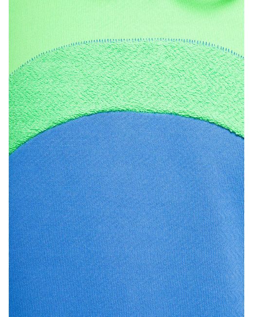 ERL Green Raimbow Hoodi Knit for men