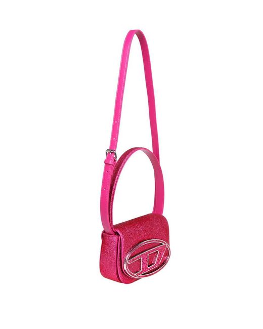 DIESEL Pink Structured Bag