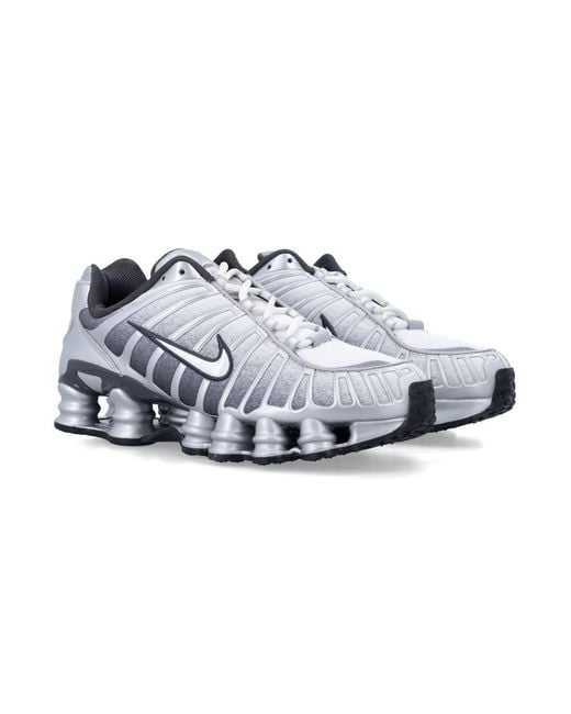 Nike Blue Shox Tl Mesh