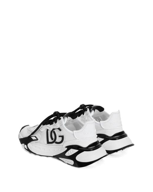 Dolce & Gabbana White Sports Shoes