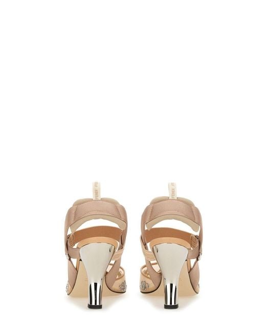 Fendi Natural Slingback "Hummingbird Lite"
