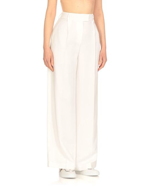 Brunello Cucinelli White Trousers