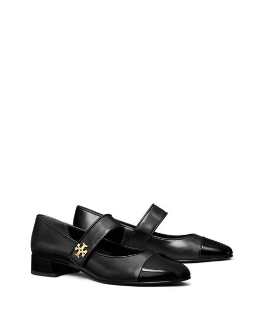 Tory Burch Black Flat Shoes