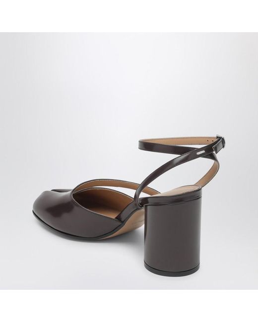 Maison Margiela Metallic Tabi Sandals