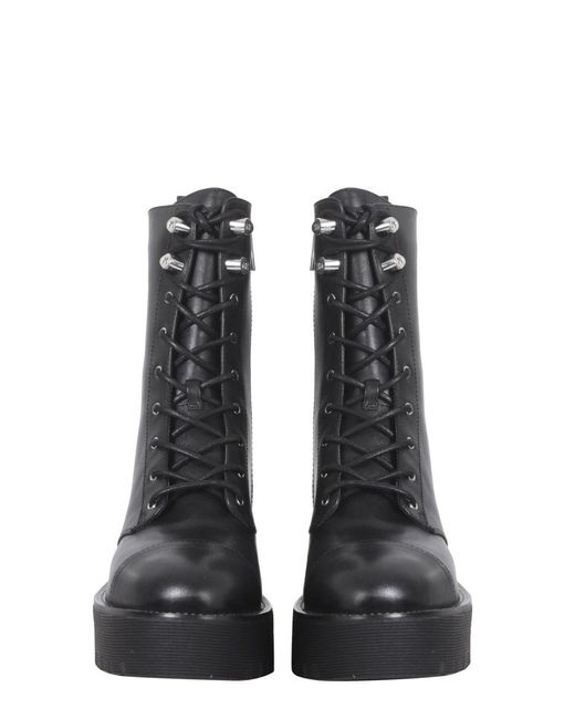 michael kors anaka combat boots
