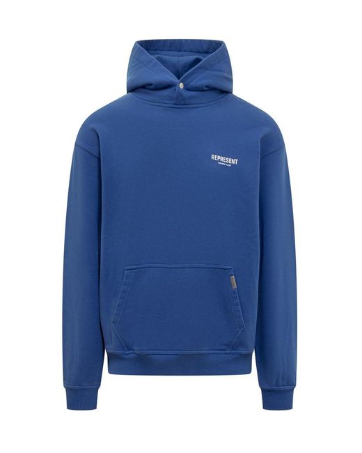 Represent Blue Owners Club Hoodie for men