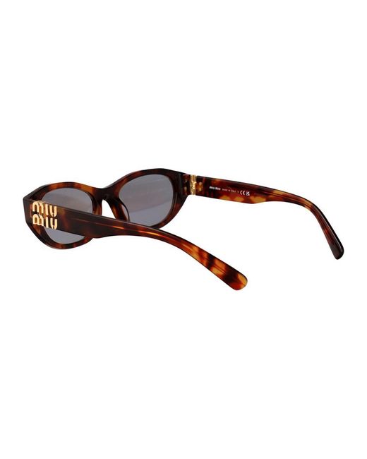 Miu Miu Brown Sunglasses