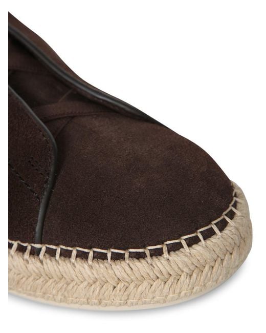 Zegna Brown Espadrillas for men