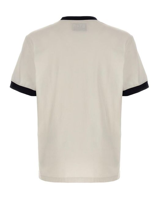 Golden Goose Deluxe Brand White Logo Print T-shirt for men