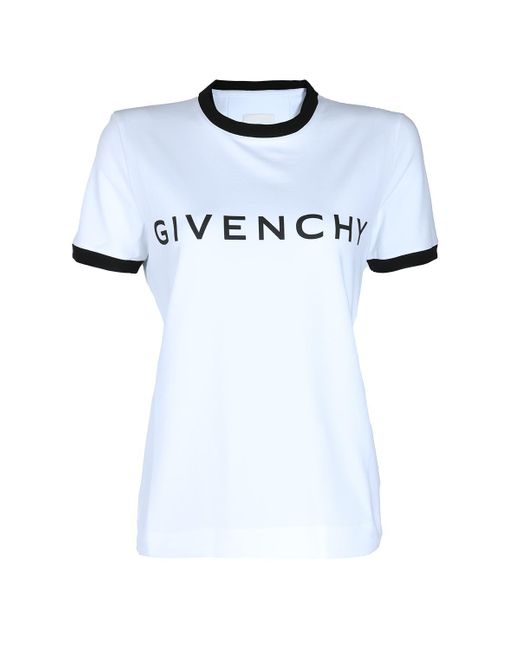 Givenchy Blue T-shirts And Polos