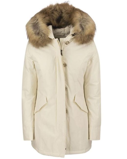 Woolrich Natural Arctic Racoon Parka