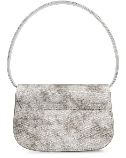 DIESEL Gray 1Dr Fabric Shoulder Bag