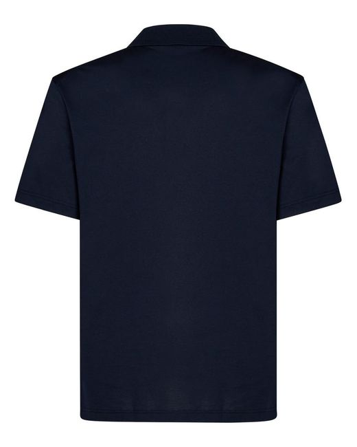 Brioni Blue Polo Shirt for men
